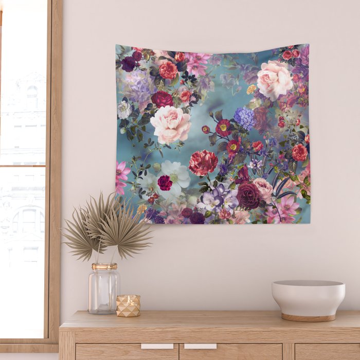 Beautiful Garden 2 Wall Tapestry Gallery Image 2