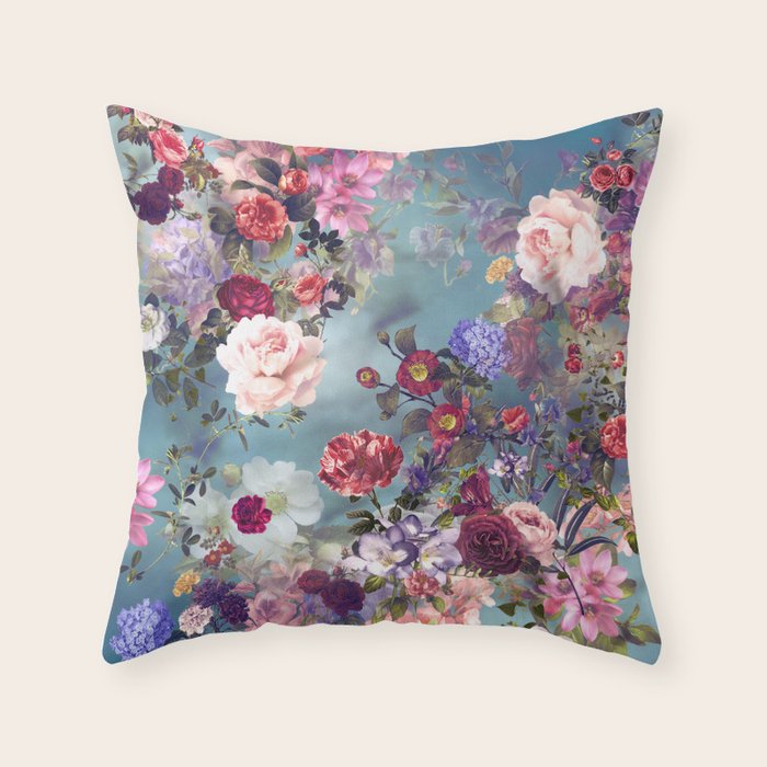 Beautiful Garden 2 Throw Pillow Gallery Image 6