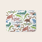 Endangered Reptiles Around the World Bath Mat Gallery Image 1