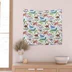 Endangered Reptiles Around the World Wall Tapestry Gallery Image 2