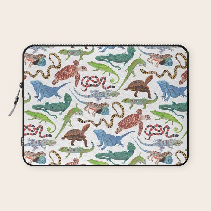Endangered Reptiles Around the World Laptop Sleeve Gallery Image 1