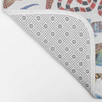Endangered Reptiles Around the World Bath Mat Gallery Image 2