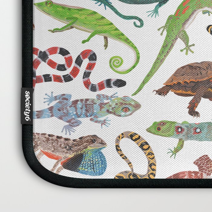 Endangered Reptiles Around the World Laptop Sleeve Gallery Image 3