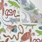 Endangered Reptiles Around the World Wall Tapestry Gallery Image 3