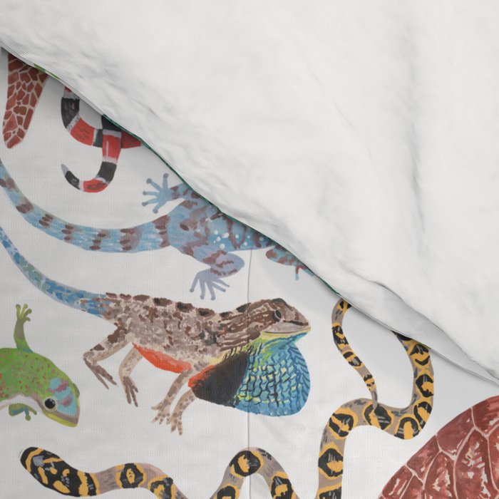 Endangered Reptiles Around the World Comforter Gallery Image 4