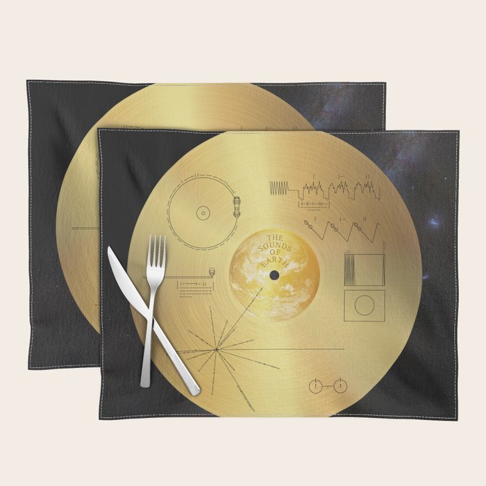Voyager 1 Golden Record #1 Placemat Gallery Image 1