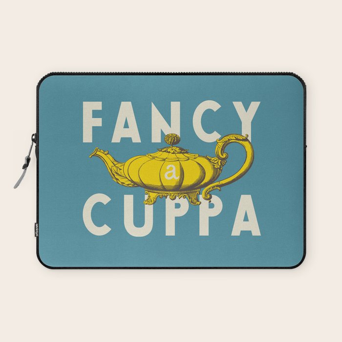 Fancy a Cuppa Laptop Sleeve Gallery Image 1