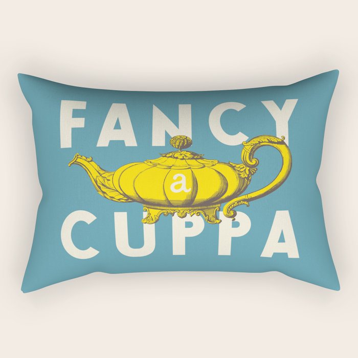 Fancy a Cuppa Rectangular Pillow Gallery Image 2