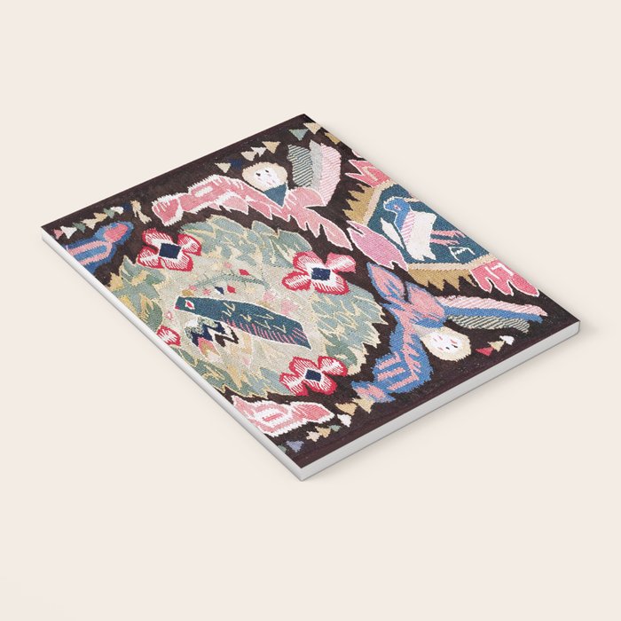 Agedyna Skåne Swedish  Antique Carriage Cushion Print Notebook Gallery Image 3