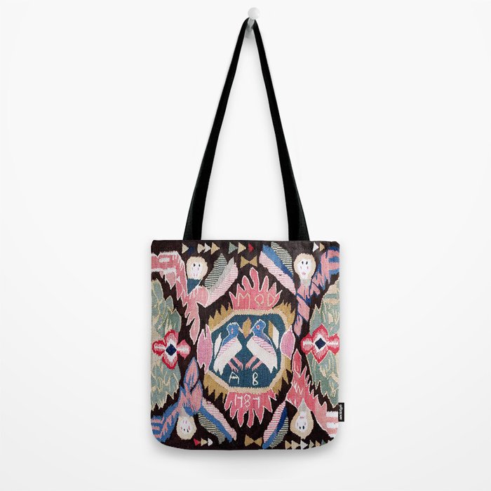 Agedyna Skåne Swedish  Antique Carriage Cushion Print Tote Bag Gallery Image 2