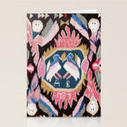 Agedyna Skåne Swedish  Antique Carriage Cushion Print Stationery Card Gallery Image 2