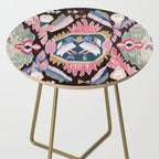 Agedyna Skåne Swedish  Antique Carriage Cushion Print Side Table Gallery Image 2