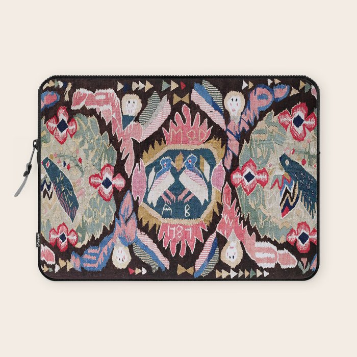 Agedyna Skåne Swedish  Antique Carriage Cushion Print Laptop Sleeve Gallery Image 1