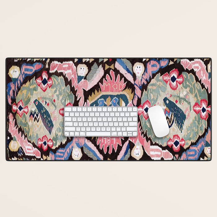 Agedyna Skåne Swedish  Antique Carriage Cushion Print Desk Mat Gallery Image 1