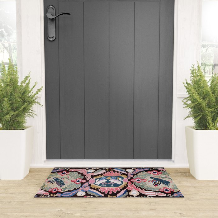 Agedyna Skåne Swedish  Antique Carriage Cushion Print Welcome Mat Gallery Image 3