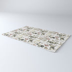 BASSET HOUNDS and MAGICAL MUSCHROOMS  Rug Gallery Image 3