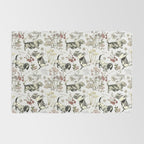 BASSET HOUNDS and MAGICAL MUSCHROOMS  Rug Gallery Image 2
