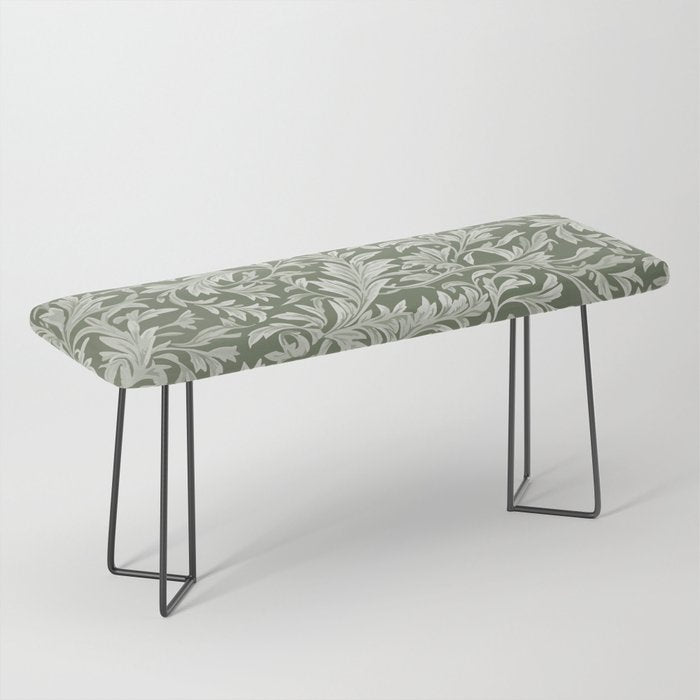 Countryside Bloom Sage Leaf Bench Gallery Image 1