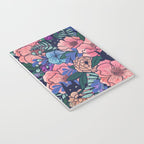 Wild Flowers (on Blue) Notebook Gallery Image 3