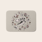 Geo-rex Vortex | Rose Quartz Bath Mat Gallery Image 1