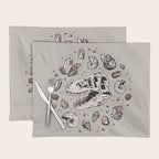 Geo-rex Vortex | Rose Quartz Placemat Gallery Image 1