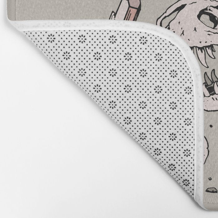Geo-rex Vortex | Rose Quartz Bath Mat Gallery Image 2
