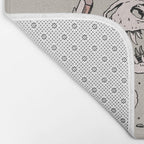 Geo-rex Vortex | Rose Quartz Bath Mat Gallery Image 2