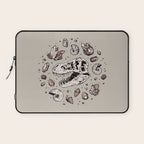 Geo-rex Vortex | Rose Quartz Laptop Sleeve Gallery Image 1