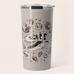 Geo-rex Vortex | Rose Quartz Travel Mug Gallery Image 1