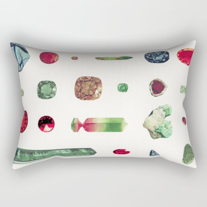 Precious Stones Rectangular Pillow Gallery Image 2