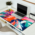 Colorful Tropical Palm Tree  Desk Mat Gallery Image 2