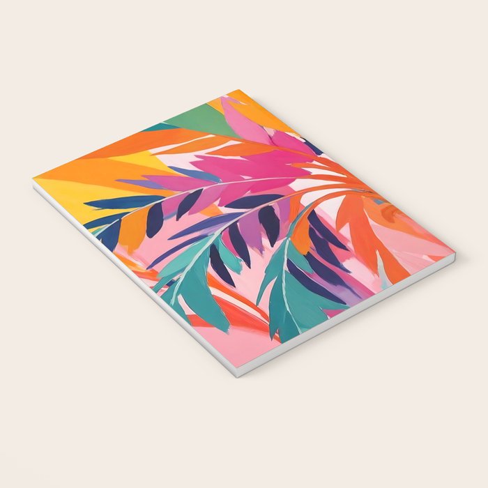 Colorful Tropical Palm Tree  Notebook Gallery Image 3
