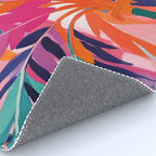Colorful Tropical Palm Tree  Rug Gallery Image 4