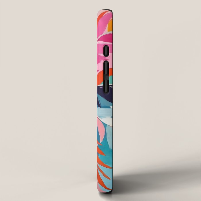 Colorful Tropical Palm Tree  iPhone Case Gallery Image 2