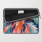 Colorful Tropical Palm Tree  Laptop Sleeve Gallery Image 2