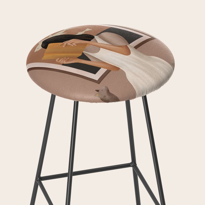 Losing Myself in a Book Stool Gallery Image 2