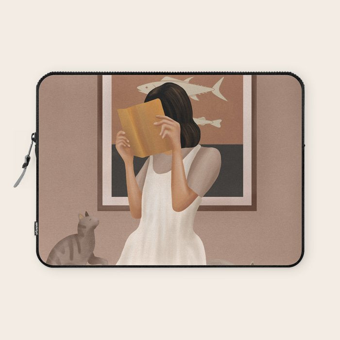 Losing Myself in a Book Laptop Sleeve Gallery Image 1