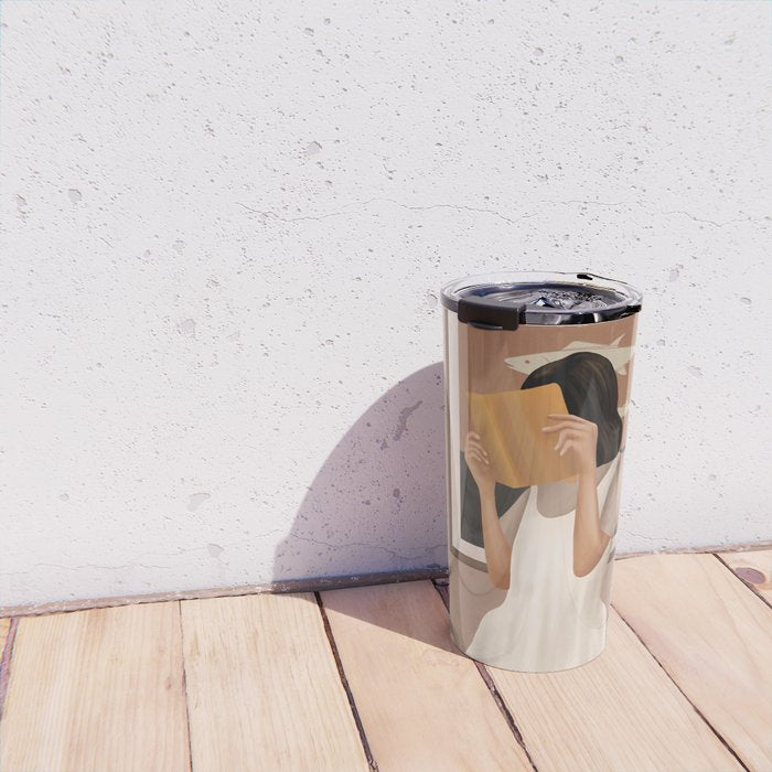 Losing Myself in a Book Travel Mug Gallery Image 4