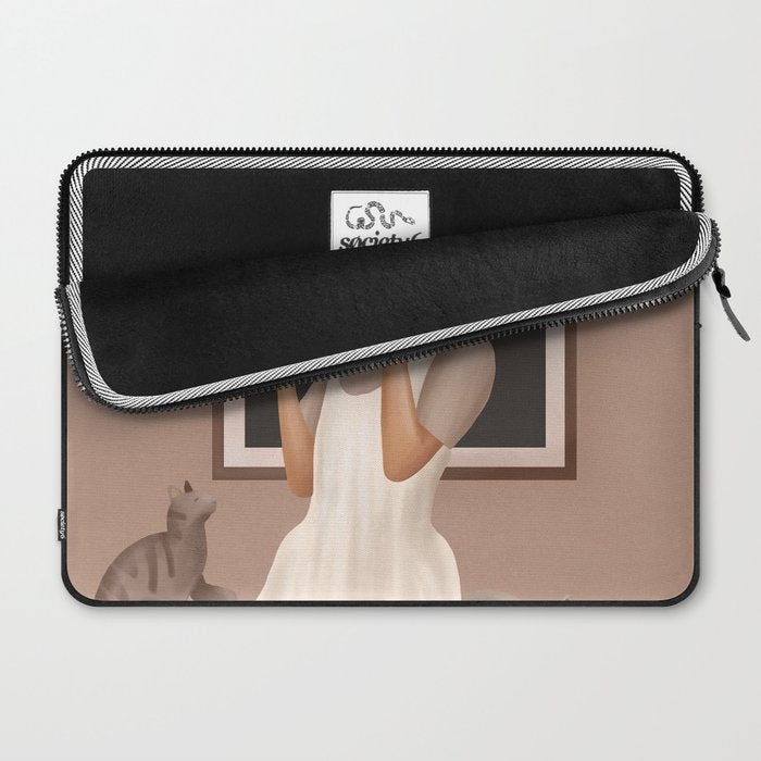 Losing Myself in a Book Laptop Sleeve Gallery Image 2