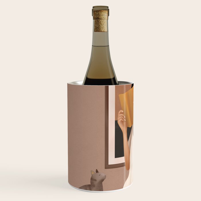 Losing Myself in a Book Wine Chiller Gallery Image 2