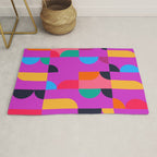 Colorful Geometric Shapes Rug Gallery Image 1