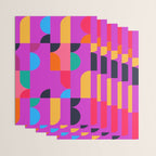 Colorful Geometric Shapes Wrapping Paper Gallery Image 3