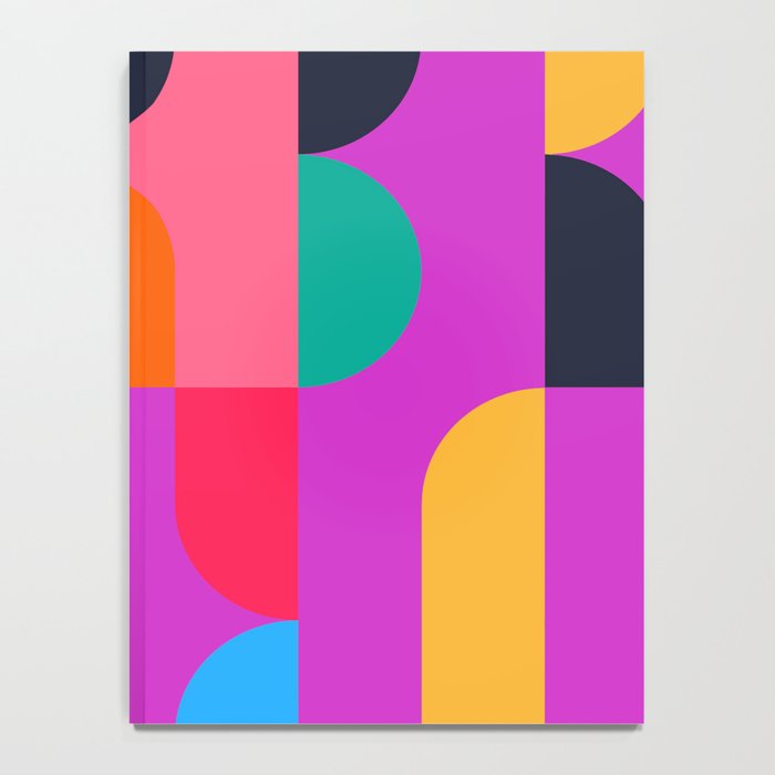 Colorful Geometric Shapes Notebook Gallery Image 4