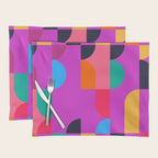 Colorful Geometric Shapes Placemat Gallery Image 1