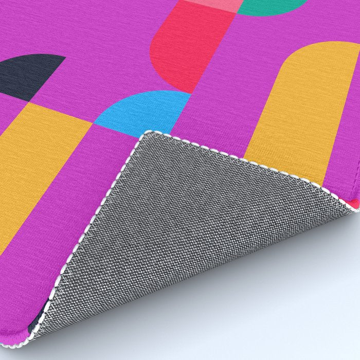 Colorful Geometric Shapes Rug Gallery Image 4