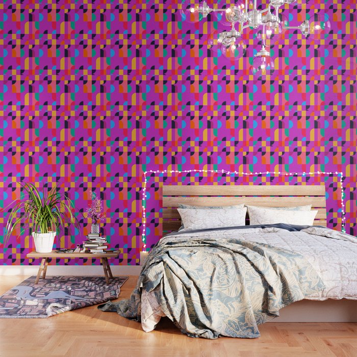 Colorful Geometric Shapes Wallpaper Gallery Image 3