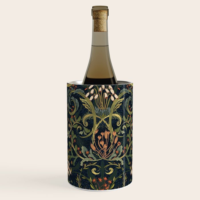 Woodland moss dark Wine Chiller Gallery Image 3