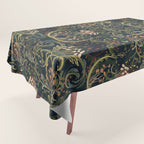 Woodland moss dark Tablecloth Gallery Image 1