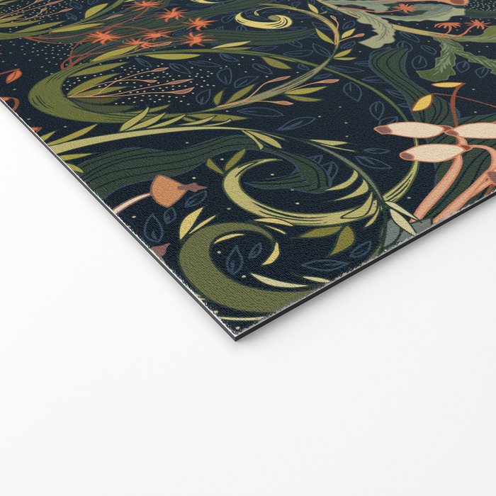 Woodland moss dark Welcome Mat Gallery Image 2