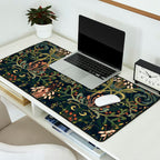Woodland moss dark Desk Mat Gallery Image 2